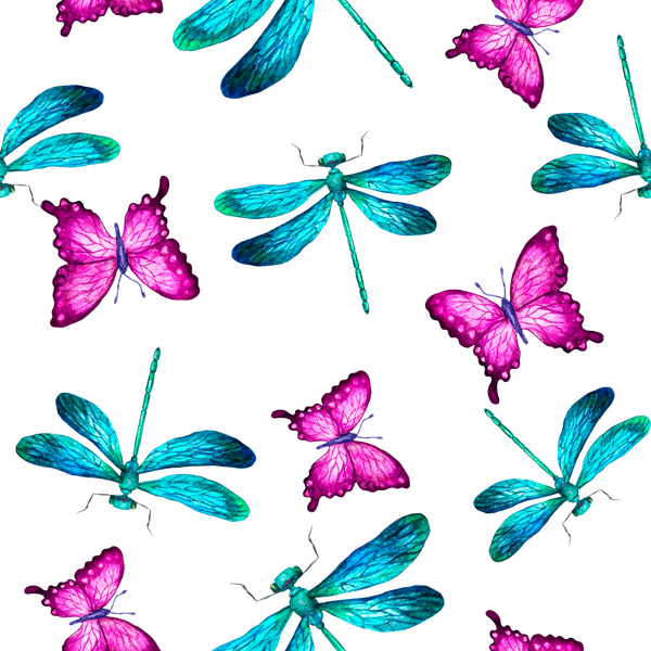 Dragonfly Seamless Wallpapr